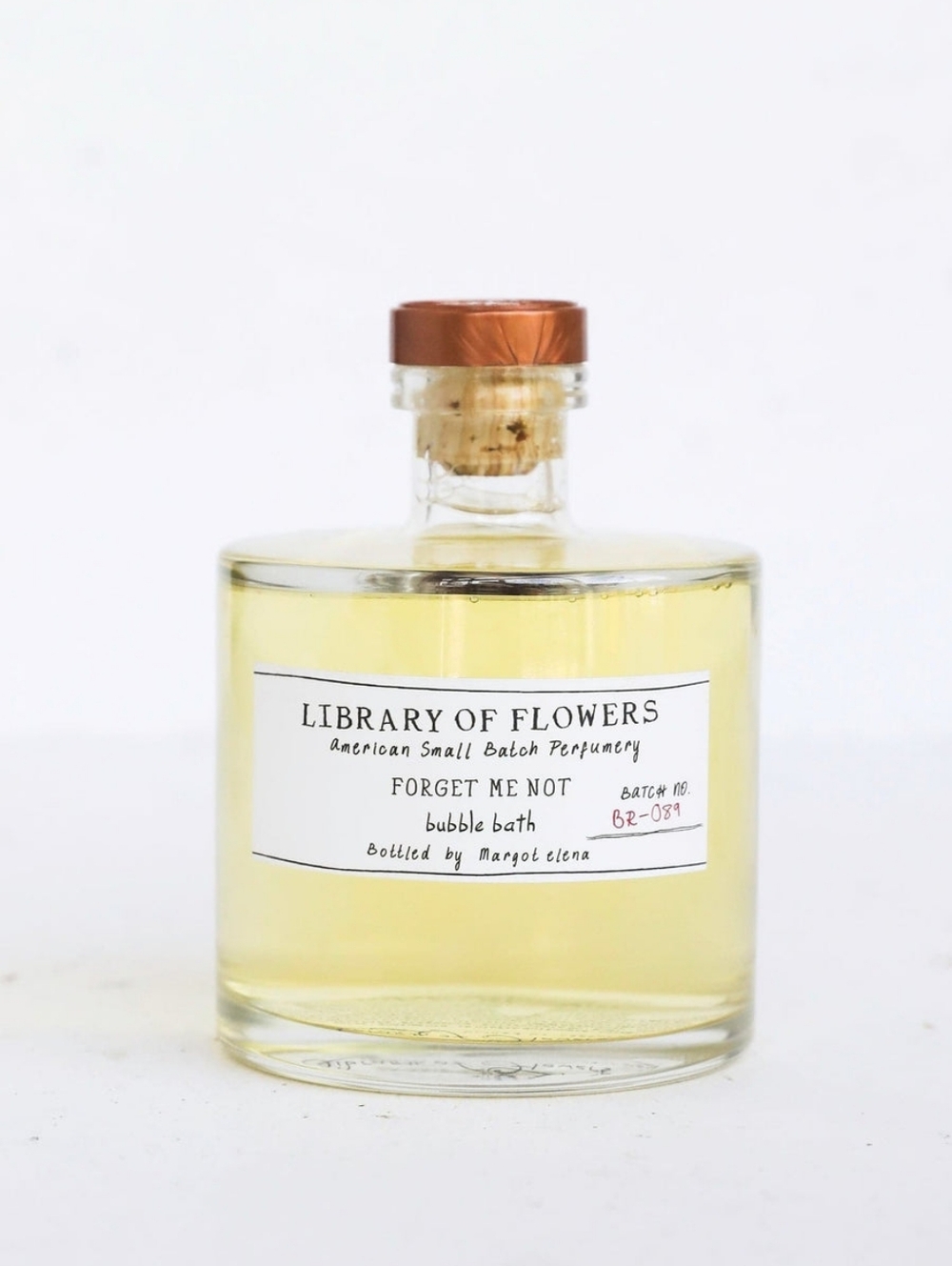 New Library Of Flowers Bubble Bath - Forget Me Not